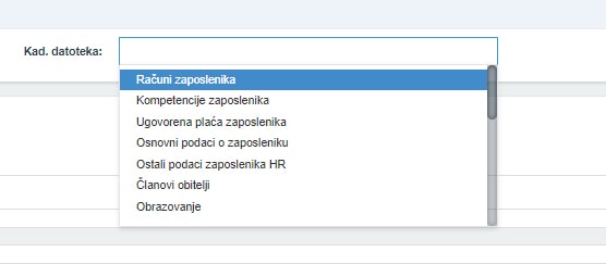 Kadrovske datoteke